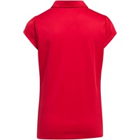 adidas Junior Performance Golf Polo, Red