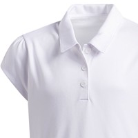 adidas Junior Performance Golf Polo, White