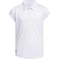 adidas Junior Performance Golf Polo, White