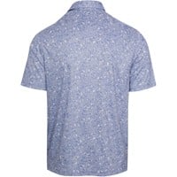 Greg Norman Men's Marble Shark ML75 Golf Polo, Light Grey