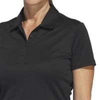 adidas Women's Performance Golf Polo, Black