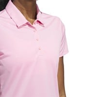 adidas Women's Performance Golf Polo, Light Pink