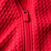 adidas Women's Ultimate365 Textured Golf Jacket, Scarlet