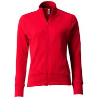 adidas Women's Ultimate365 Textured Golf Jacket, Scarlet