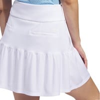 adidas Women's Ultimate365 Frill 14in Golf Skort, White