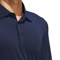 adidas Men's Long Sleeve Golf Polo, Navy