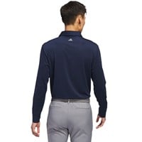 adidas Men's Long Sleeve Golf Polo, Navy