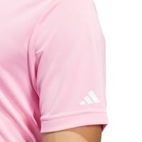 adidas Men's adi Performance Golf Polo, Light Pink
