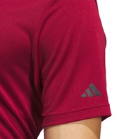 adidas Men's adi Performance Golf Polo, Maroon