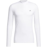adidas Men's Baselayer Golf Shirt, White
