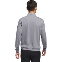 adidas Men's Lightweight 1/2 Zip Golf Pullover, Grey
