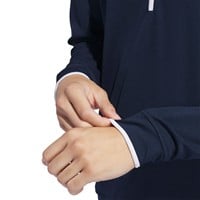adidas Men's Lightweight 1/2 Zip Golf Pullover, Navy