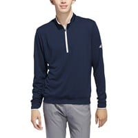 adidas Men's Lightweight 1/2 Zip Golf Pullover, Navy