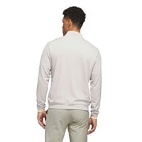 adidas Men's Lightweight 1/2 Zip Golf Pullover, Tan