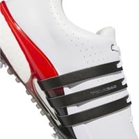 adidas Men's Tour360 24 Boost Golf Shoes, White/Black/Red