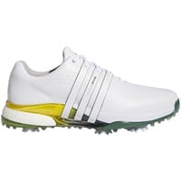 adidas Men's Tour360 24 Boost Golf Shoes, White/Green