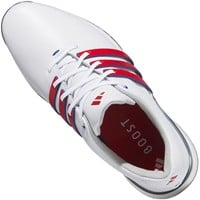 adidas Men's Tour360 24 Boost Golf Shoes, White/Red/Blue