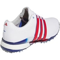 adidas Men's Tour360 24 Boost Golf Shoes, White/Red/Blue