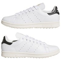 adidas Mens Stan Smith SL Golf Shoes, White/Black