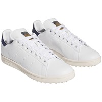 adidas Mens Stan Smith SL Golf Shoes, White/Navy