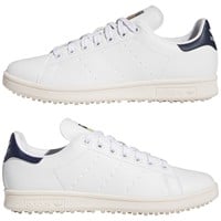 adidas Mens Stan Smith SL Golf Shoes, White/Navy