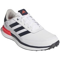 adidas Men's S2G 24 Leather Golf Shoes, White/Dark Blue