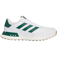 adidas Men's S2G 24 Leather Golf Shoes, White/Green