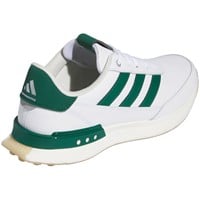 adidas Men's S2G 24 Leather Golf Shoes, White/Green