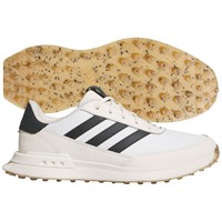 adidas Men's S2G 24 Leather Golf Shoes, White/Silver