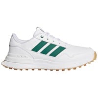 adidas Junior S2G 24 SL Golf Shoes, White/Green