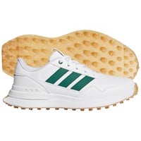 adidas Junior S2G 24 SL Golf Shoes, White/Green