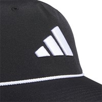 adidas Tour Five-Panel Rope Golf Hat, Black