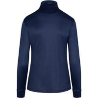 Greg Norman Womens Clubhouse Heathered 1/4 Zip Golf Pullover, Navy