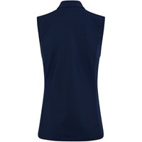 Greg Norman Women's Ottoman Rib Mock Golf Vest, Navy