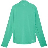 Puma Women's You-V 1/4 Zip Golf Pullover, Light Green