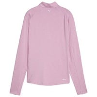 Puma Women's You-V 1/4 Zip Golf Pullover, Light Pink