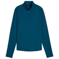 Puma Women's You-V 1/4 Zip Golf Pullover, Blue