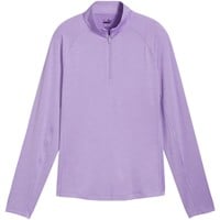 Puma Women's You-V 1/4 Zip Golf Pullover, Lavender