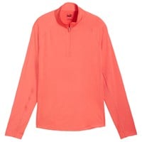 Puma Women's You-V 1/4 Zip Golf Pullover, Pink