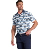 Puma Men's Pique Garden Golf Polo, Blue