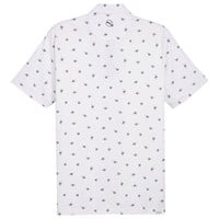 Puma Men's MATTR Skulls Golf Polo, White
