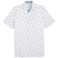 Puma Men's MATTR Skulls Golf Polo, White