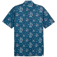 Puma Men's Pique Heirloom Golf Polo, Teal