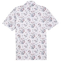 Puma Men's Pique Heirloom Golf Polo, White