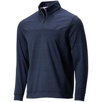 Puma Men's Cloudspun Colorblock 1/4 Zip Golf Pullover, Navy