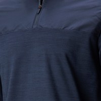 Puma Men's Cloudspun Colorblock 1/4 Zip Golf Pullover, Navy