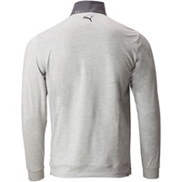 Puma Men's Cloudspun Colorblock 1/4 Zip Golf Pullover, White