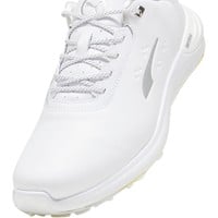 Puma Men's Phantomcat Nitro Golf Shoes, White/Silver