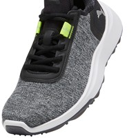 Puma Junior Fusion Crush Sport Golf Shoes - Discontinued Style, Black/Light Green