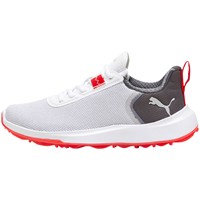 Puma Junior Fusion Crush Sport Golf Shoes - Discontinued Style, White/Pink